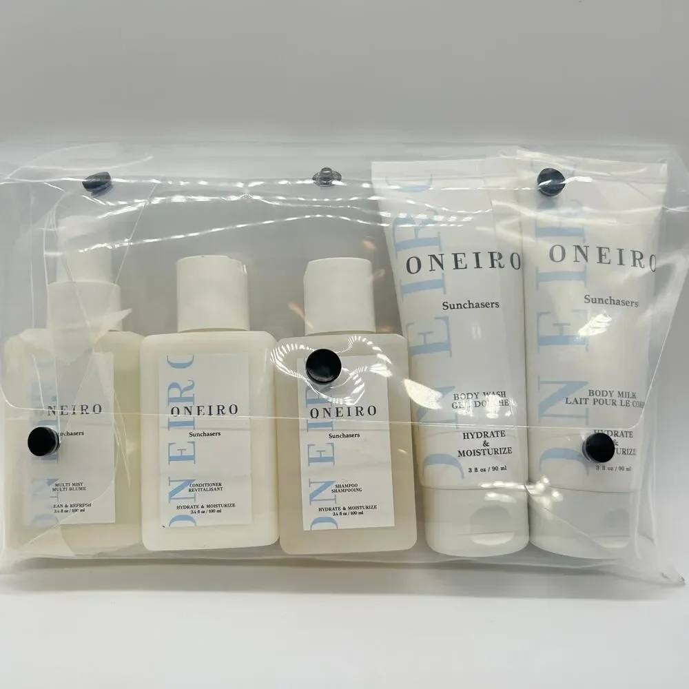 Oneiro Beauty‎ Womens Hydrate & Moisturize Body Hair Personal Go Set TSA NEW